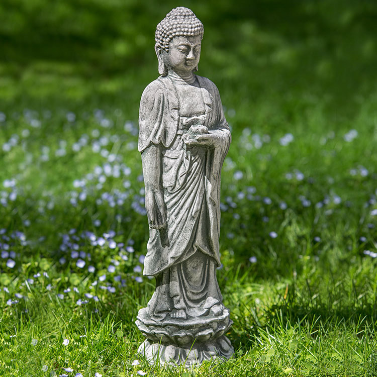 Campania International Standing Lotus Buddha
