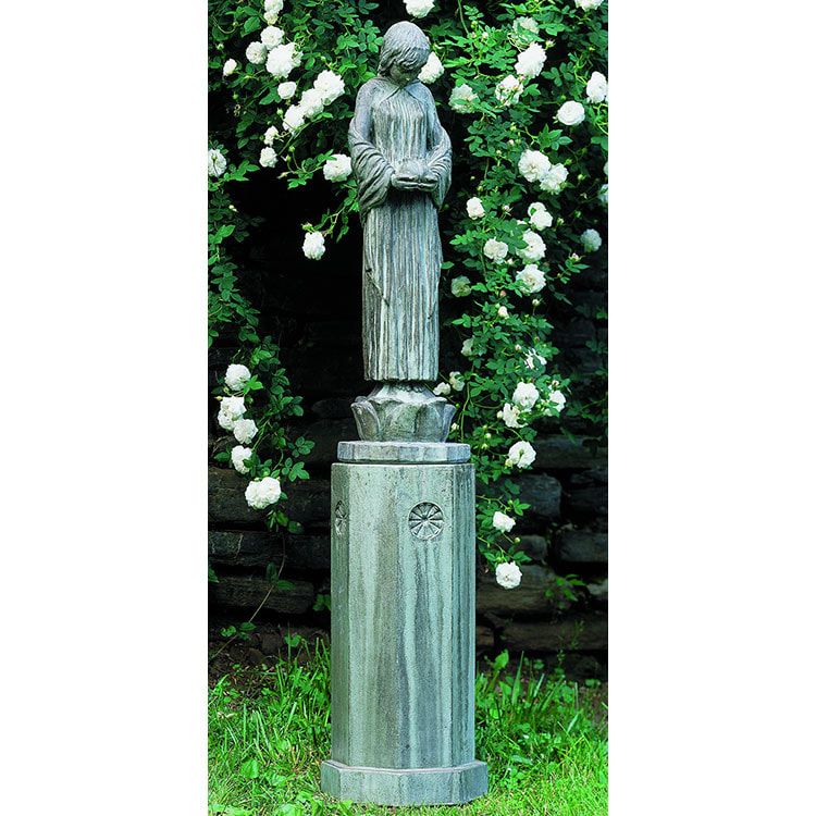 Campania International - Wood Nymph,  Tall Octagonal Pedestal