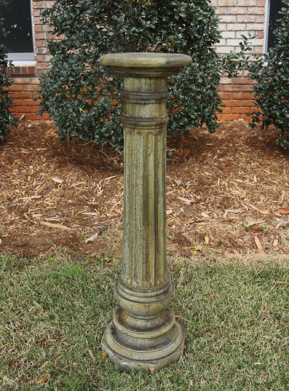 Unique Stone Cypress Pedestal