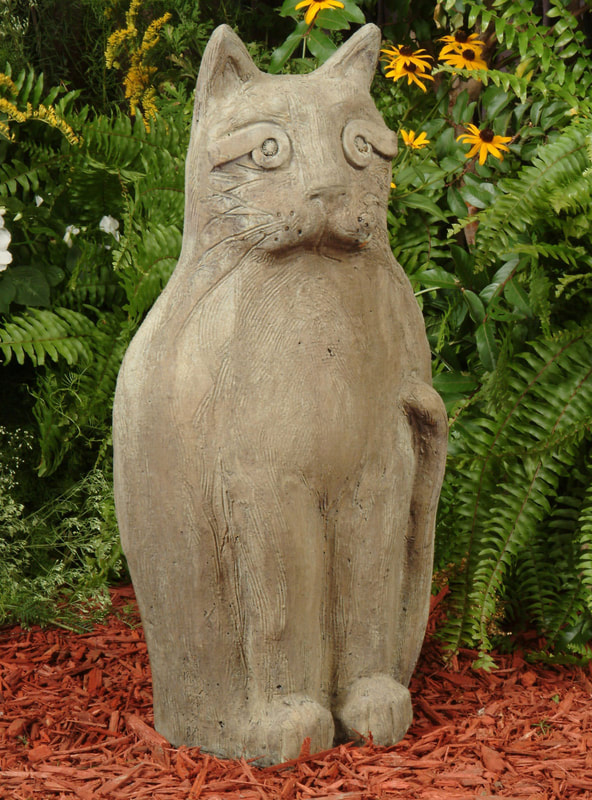 Unique Stone Cheshire Cat 