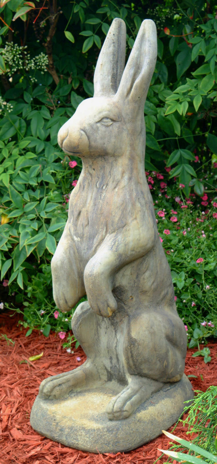 Unique Stone Standing Rabbit